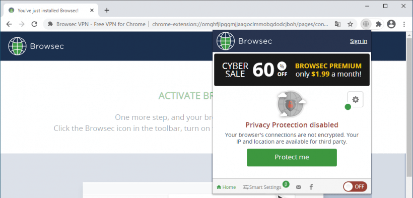 Browsec VPN