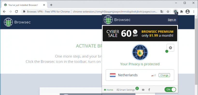 Browsec VPN