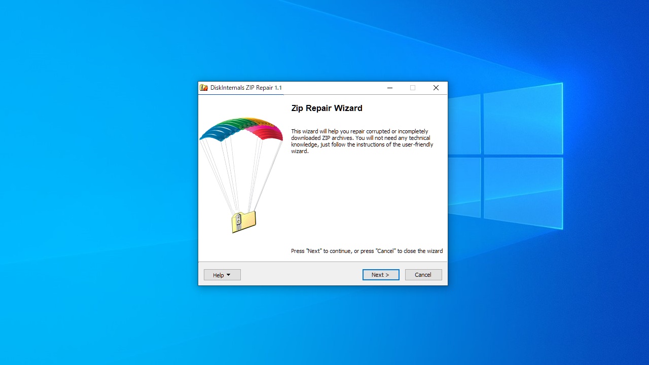 DiskInternals ZIP Repair