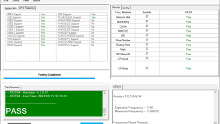 Intel Processor Diagnostic Tool