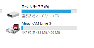 Miray RAM Drive