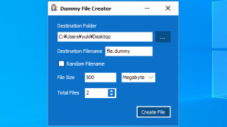 Dummy File Creator