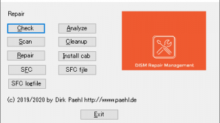 GUI for DISM