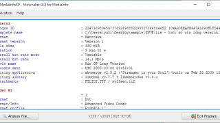 MediaInfoXP