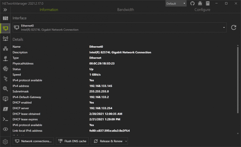 NETworkManager 2026.7.7.0 | ダウンロードと使い方 | ソフタロウ