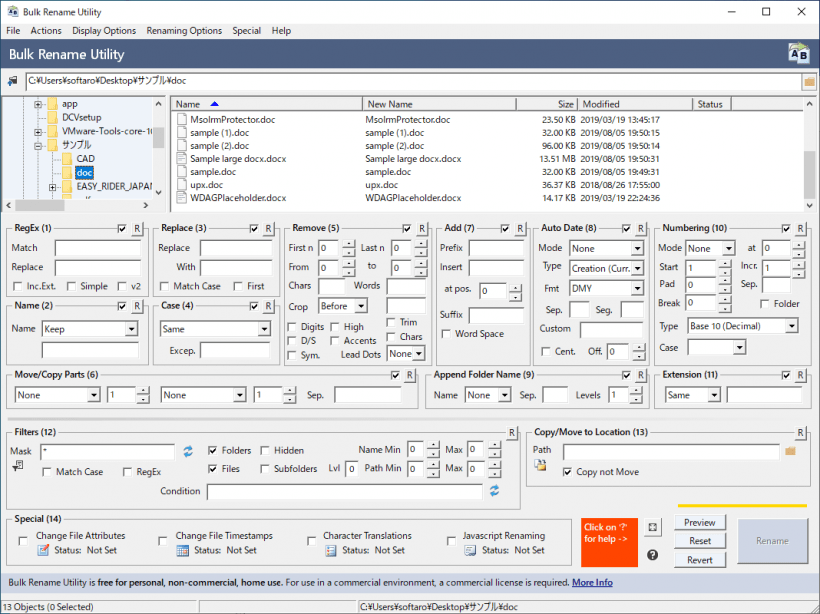 Bulk Rename Utility