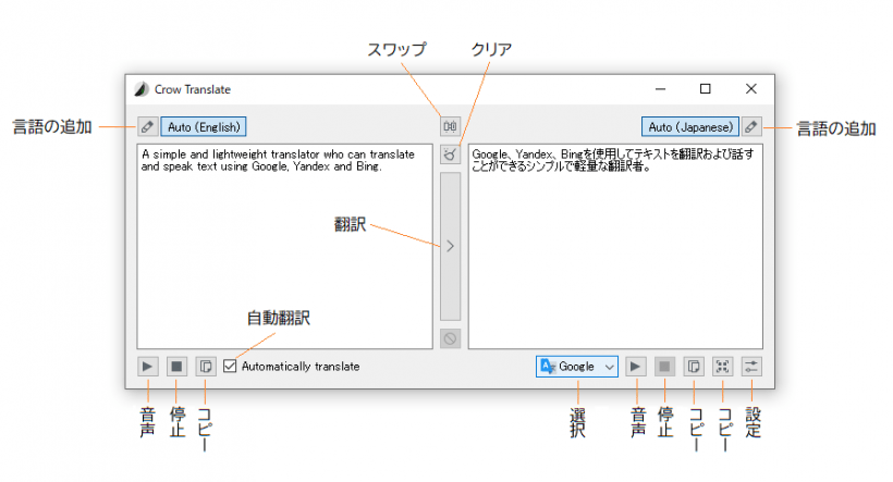 Crow Translate