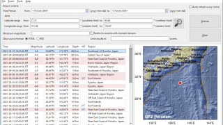 Earthquake Bulletin