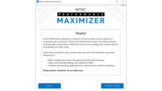 Intel Performance Maximizer