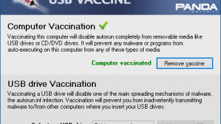 Panda USB and AutoRun Vaccine