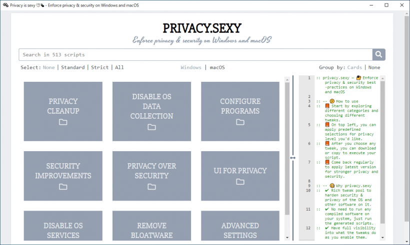 privacy.sexy