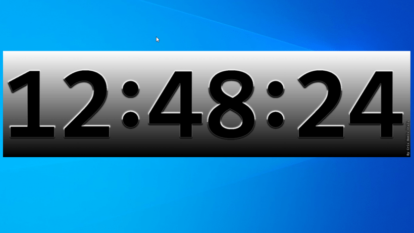 Simple Big Clock