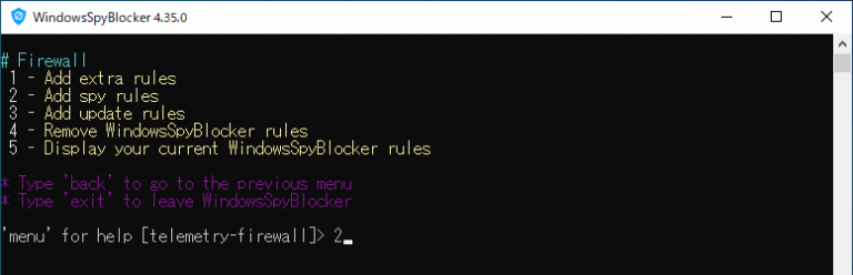 WindowsSpyBlocker 4.39.0 | ダウンロードと使い方 | ソフタロウ