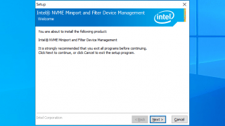 Intel NVMe Driver