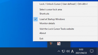 Lock Cursor Tools