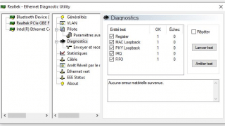 Realtek Ethernet Diagnostic Utility