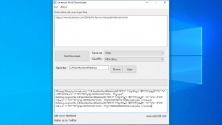 Facebook Multi Downloader