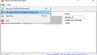 SterJo FileZilla Decryptor