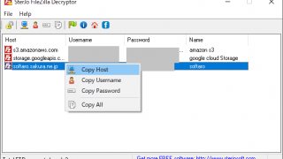 SterJo FileZilla Decryptor