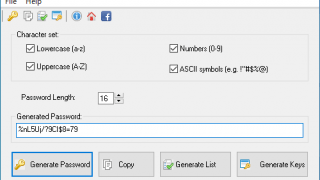 SterJo Strong Password Generator