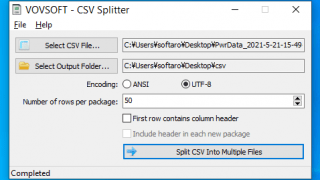 CSV Splitter