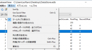 ESEDatabaseView