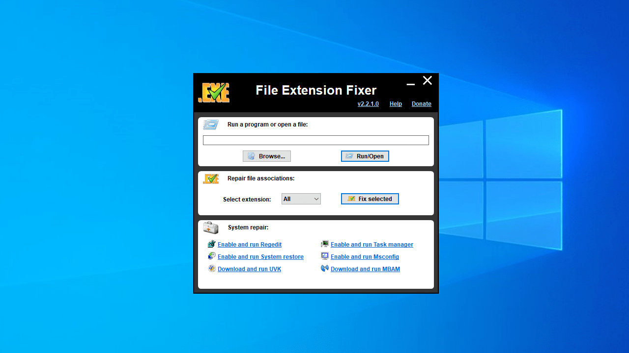 File Extension Fixer