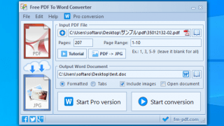 Free PDF To Word Converter