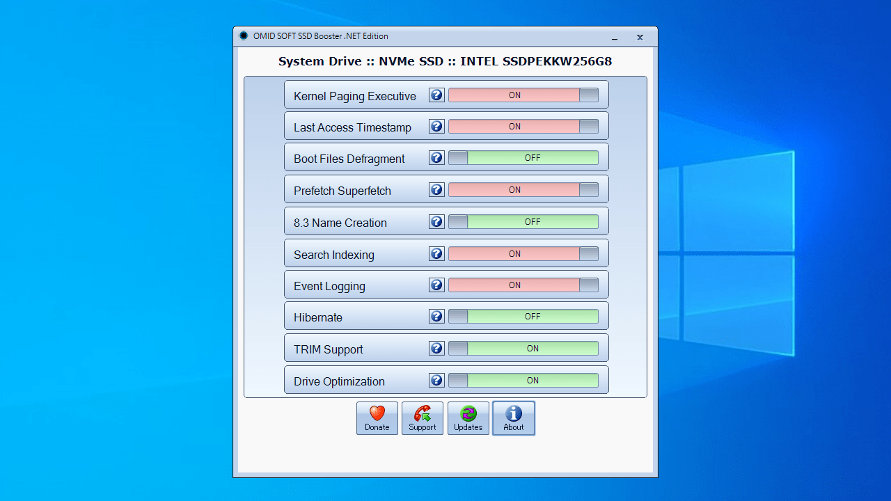 SSD Booster .NET