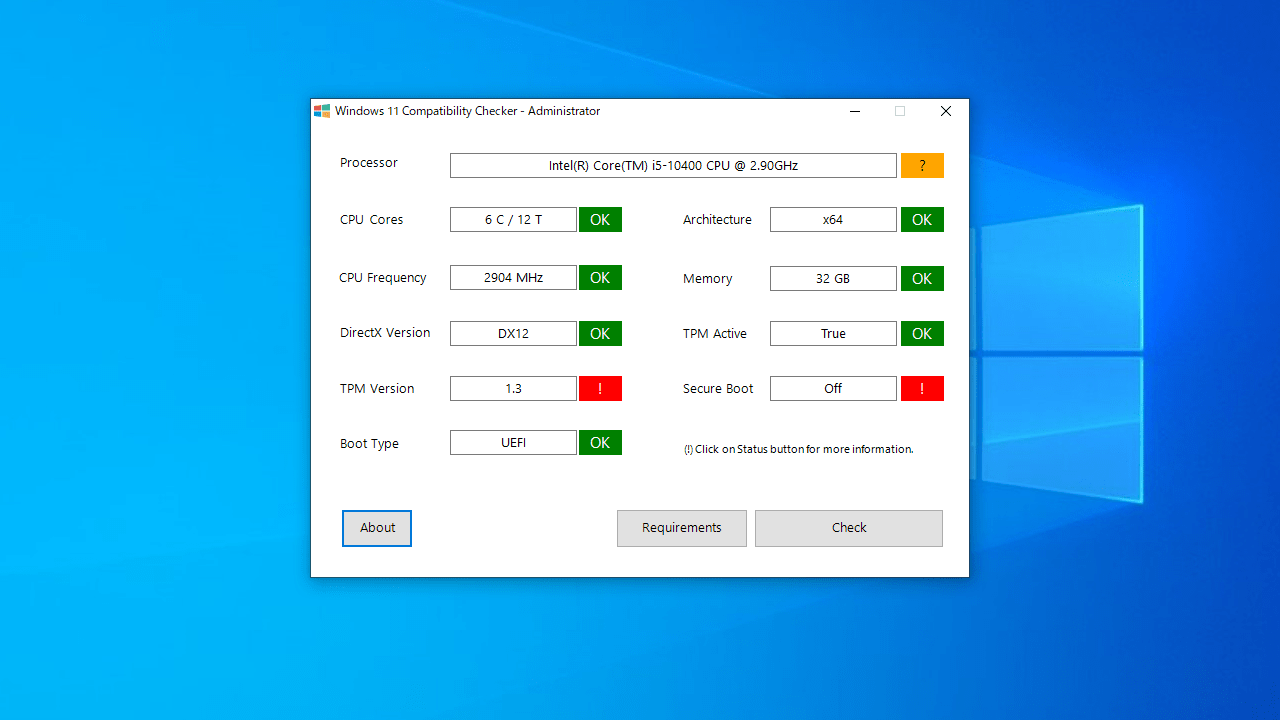 Windows 11 Compatibility Checker