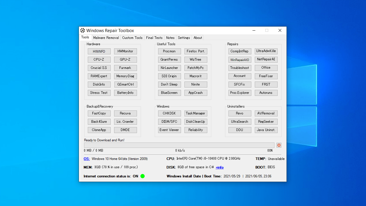 Windows Repair Toolbox