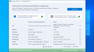 Ashampoo Windows 11 Compatibility Check