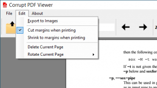 Corrupt PDF Viewer