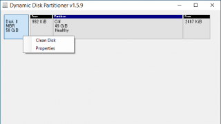 Dynamic Disk Partitioner