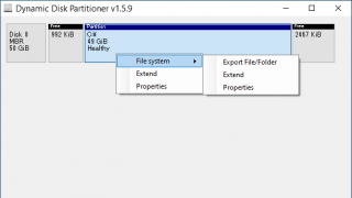 Dynamic Disk Partitioner