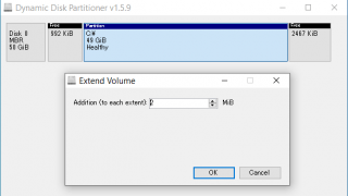 Dynamic Disk Partitioner