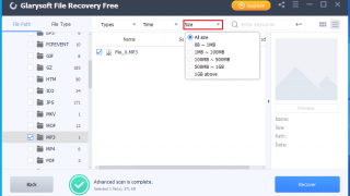 Glarysoft File Recovery