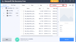 Glarysoft File Recovery