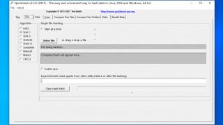QuickHash GUI