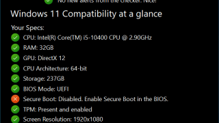 Windows 11 Compatibility Checker