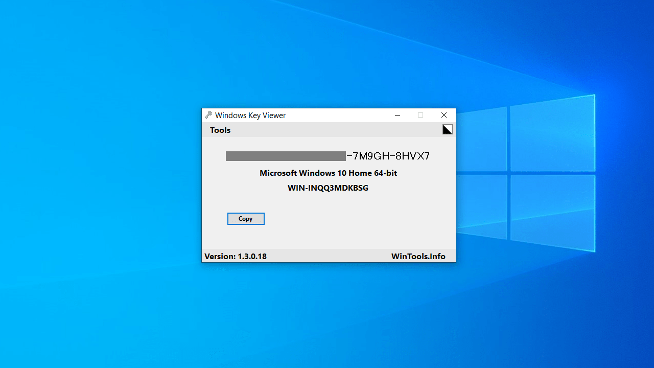 Windows Key Viewer