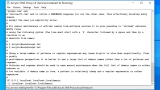 Acrylic DNS Proxy