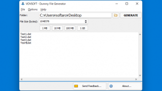 Dummy File Generator