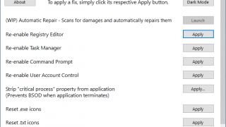 Malware Effects Remediation Tool