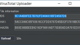 VirusTotal Uploader