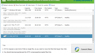 Macrorit NTFS To FAT32 Converter