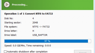 Macrorit NTFS To FAT32 Converter