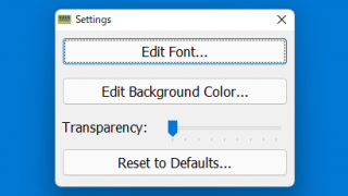 RAM Monitor Gadget