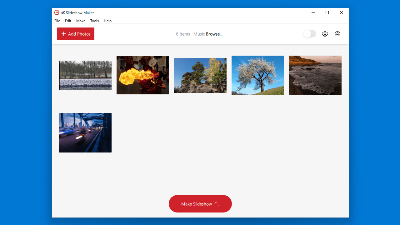 4K Slideshow Maker