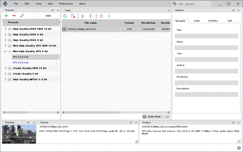 Cine Encoder